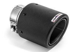 KOŃCÓWKA TŁUMIKA 90mm CARBON BM SPORT